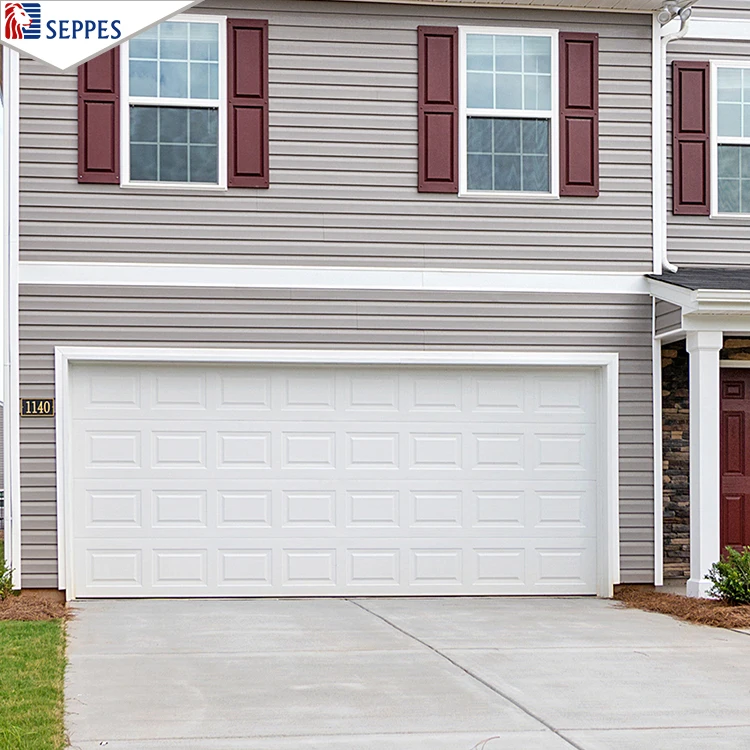 Heavy-duty steel sectional garage doors warehouse automatic garage doors modern garage door for factory