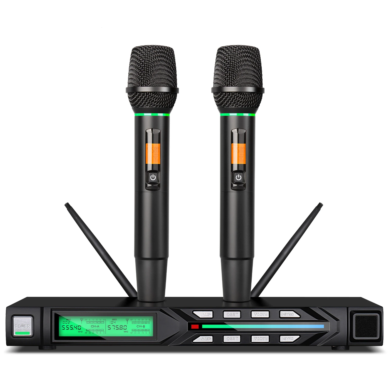 R7 Professional Wireless Microphone Set UHF Stage Performance Equipment Noise Cancelling Outdoor Activities Karaoke