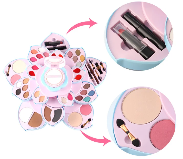 Free sample Makeup Palette Eyeshadow Miss Rose Flower Makeup Sets Cosmetics Professional Pallet Makeup