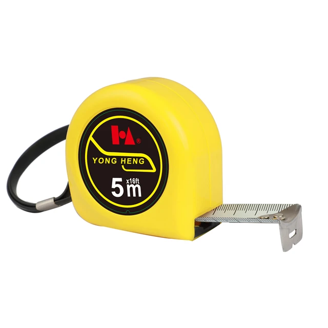 wooden brands ABS plastic+Steel tape Material and 2m-10m Length 0.13mm thick blade measuring tape