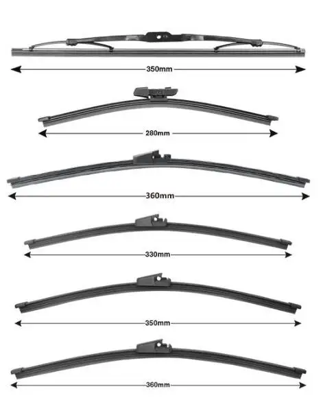 Wholesale Manufacturer High Quality Frameless Multifunction Car Soft Universal Auto Windshield Flat Wiper Blade Refills For Sale
