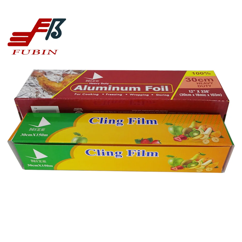 China Factory Wholesale Food Grade Non-Stick Aluminum Foil Roll Kitchen Packaging Aluminum Foil Roll