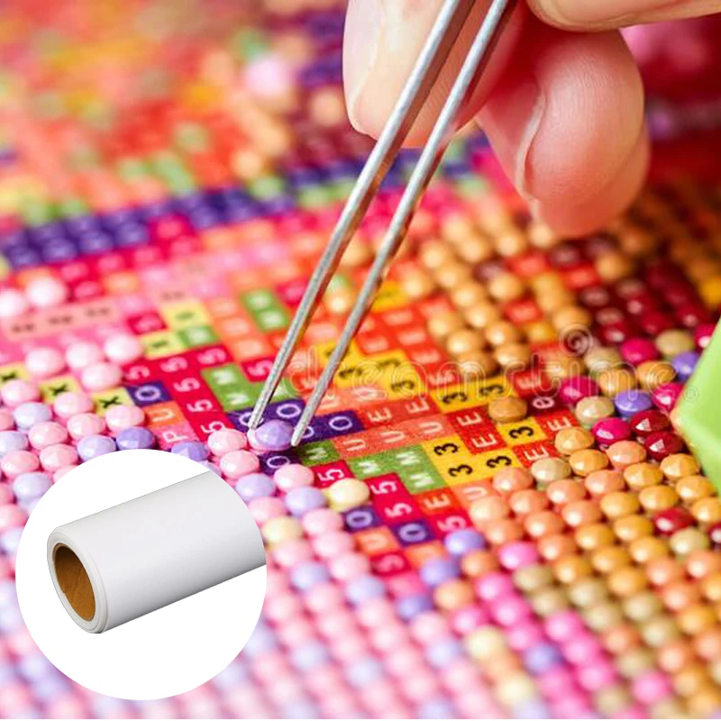 Wholesale Crystal Rhinestones Digital Print Canvas Diamond Painting Canvas Rolls For Painting