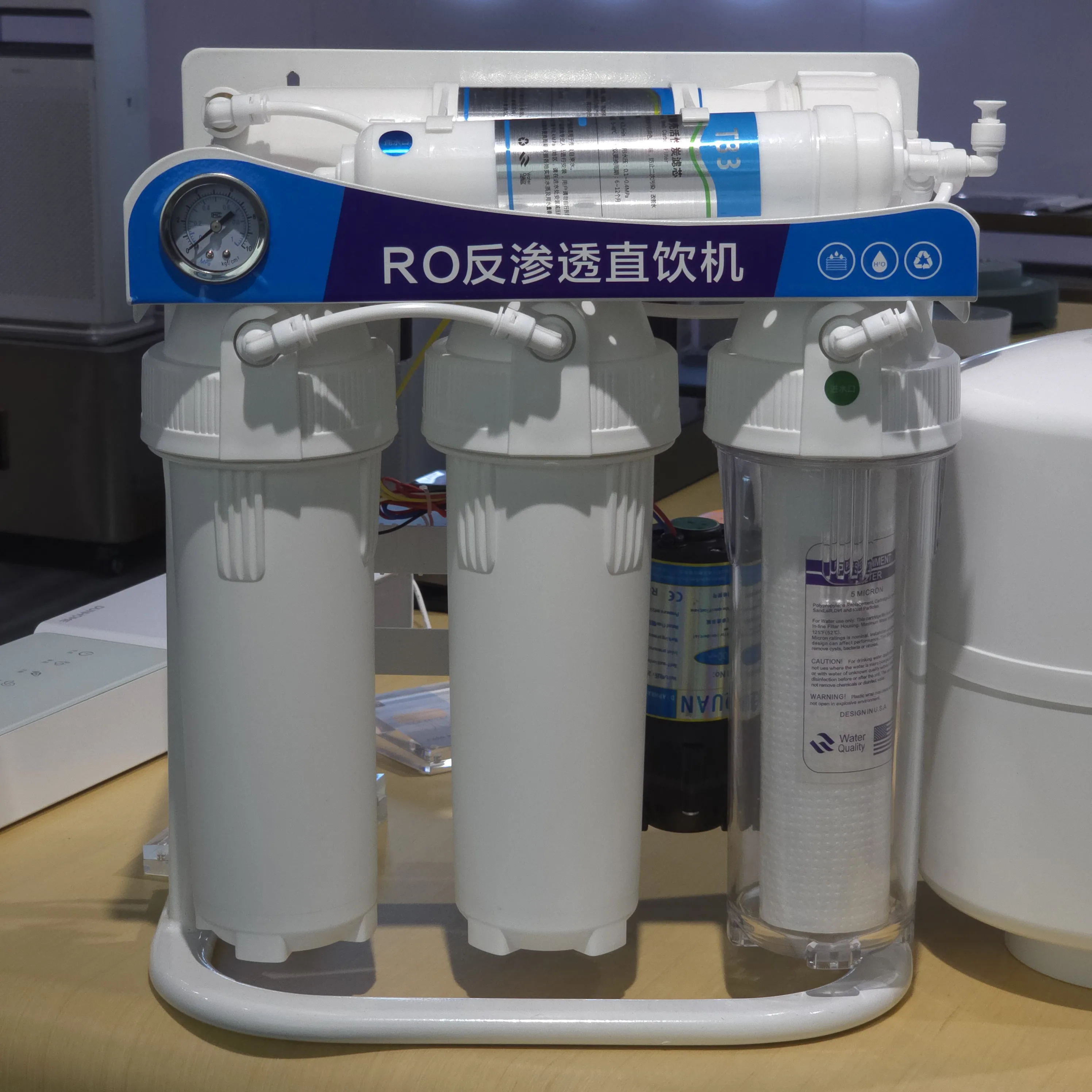 Filtro De Agua Water Purifier Ro Water Filter Reverse Osmosi System 5 Stages Water Purifier Or RO Filter For Home