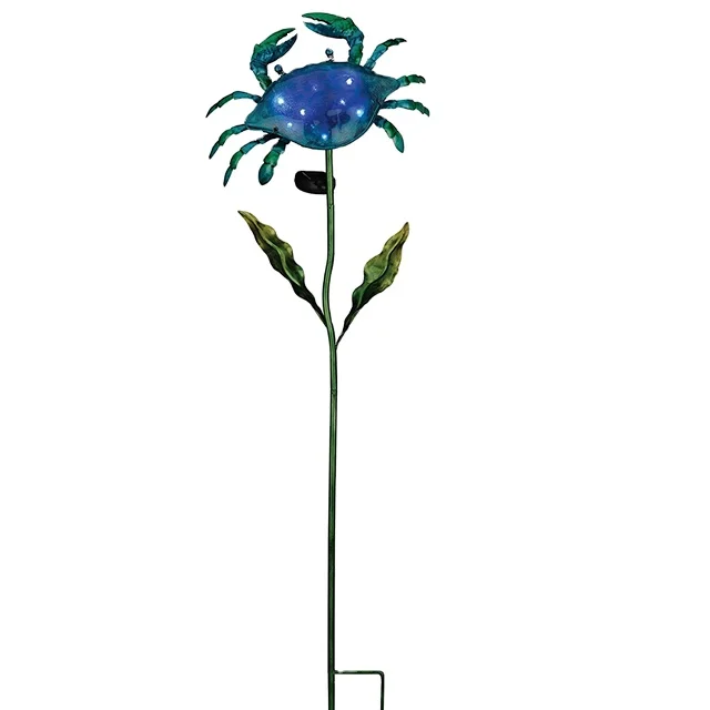 Regal Art & Gift Solar Garden Stake, Crab