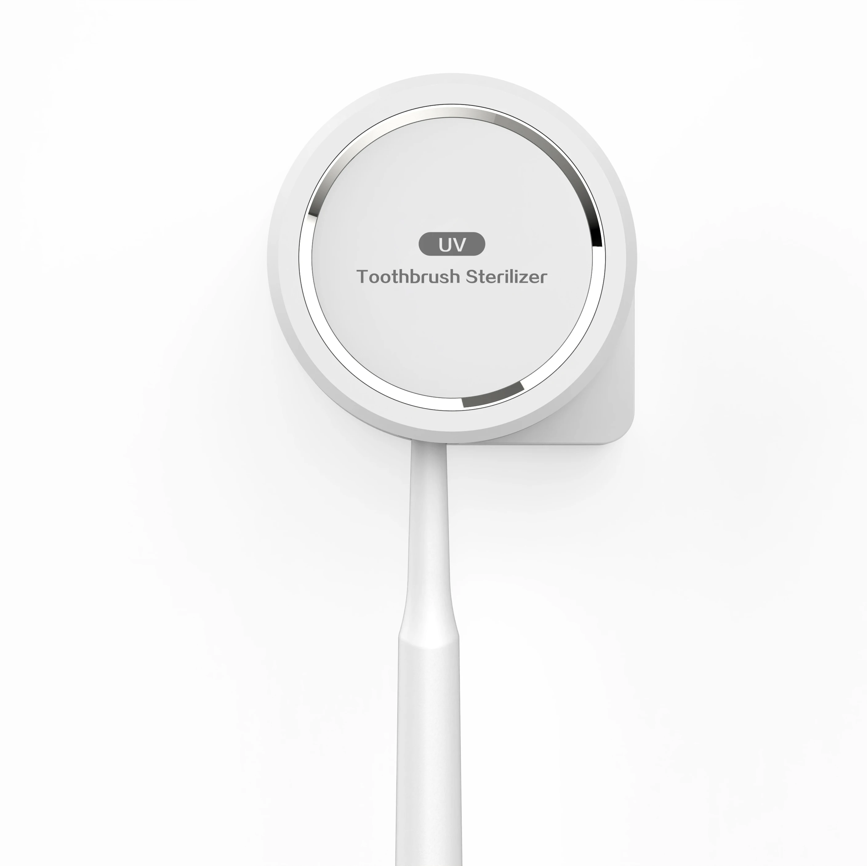 2025 new toothbrush sterilizer bathroom wall-mounted portable mini usb rechargeable UV toothbrush sterilizer