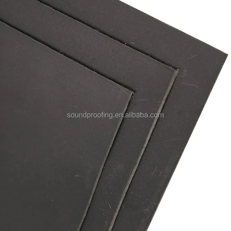Soundproofing Rubber damper sheet with No smell eco friendly Sound deadening mat for cars