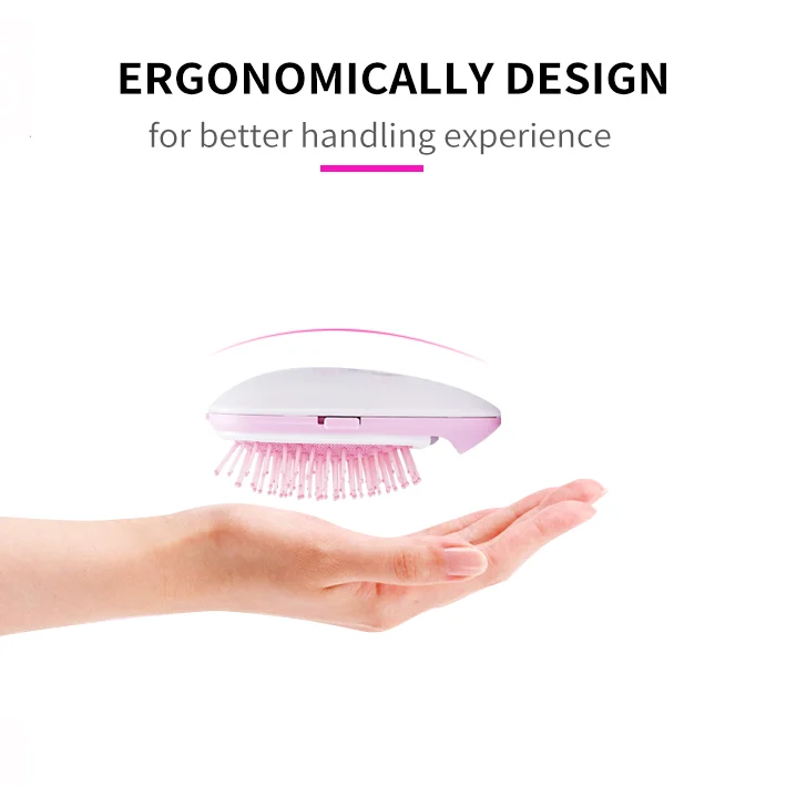 PRITECH Electric Scalp  Hairbrush Ionic Hair Styling Brush Comb