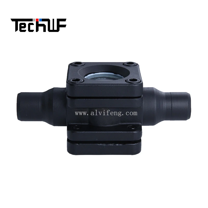 Flow Mete Glass Flow Meter Stainless Steel Water Sight Glass Flow Indicator