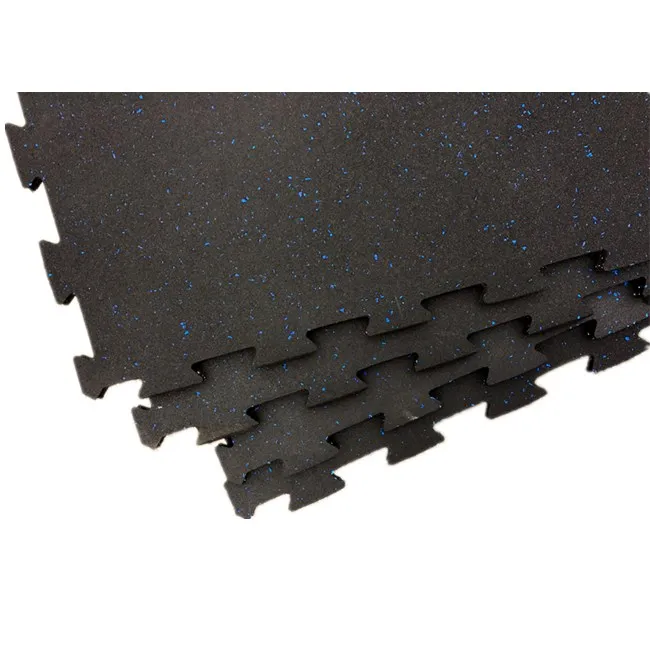 Custom Gym Interlocking Starlight Rubber Flooring Tiles Durable High Quality Sports Fitness Anti-slip Gym Flooring Rubber Rolls