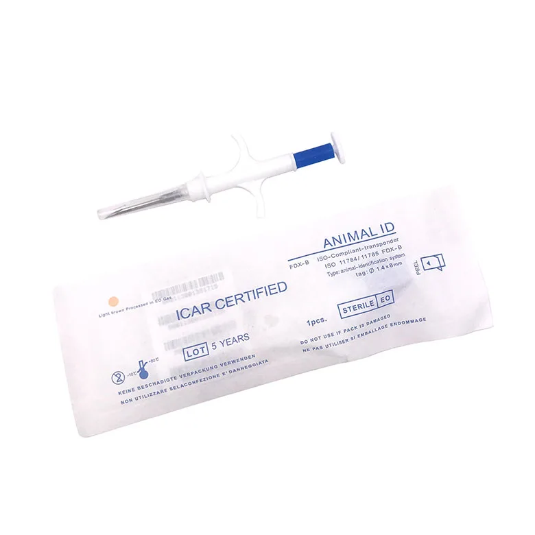 Glass Tag 125khz 134.2khz Injectable Micro RFID Chip Dog Cat Pet Microchips