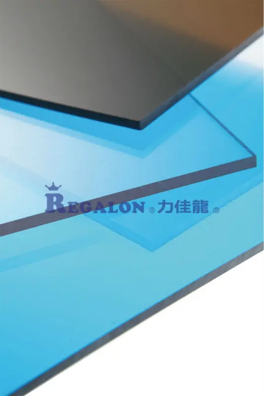 100% bayer uv polycarbonate solid sheet pc plastic shed colored pc solid sheet