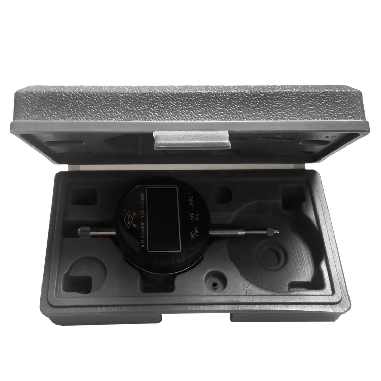 Хорошее качество, цифровые функциональные типы тестовых индикаторов с циферблатом 0-12,7-25,4-50-100 мм, точный измерительный индикатор 0,01