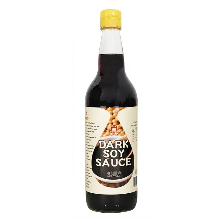 Pure Natural Brewed Seasoning Non-gmo Premium Condiment Traditional Fermented Superior Fresh Soy Seasoning 750 ml Dark Soy Sauce