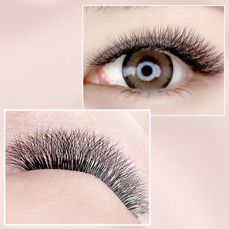 5D W Fake eyelashes Naturally curl Eyelash extension Premade volume fans lashes False eyelashes 3D 4D 6D W cilia