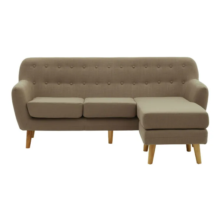 New Style Modern Nordic Living Room Sofa High Quality L Shaped Sofa