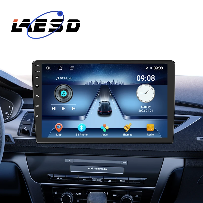 LAESD car player 7 inch 2 din fm stereo gps android touch screens radio for car