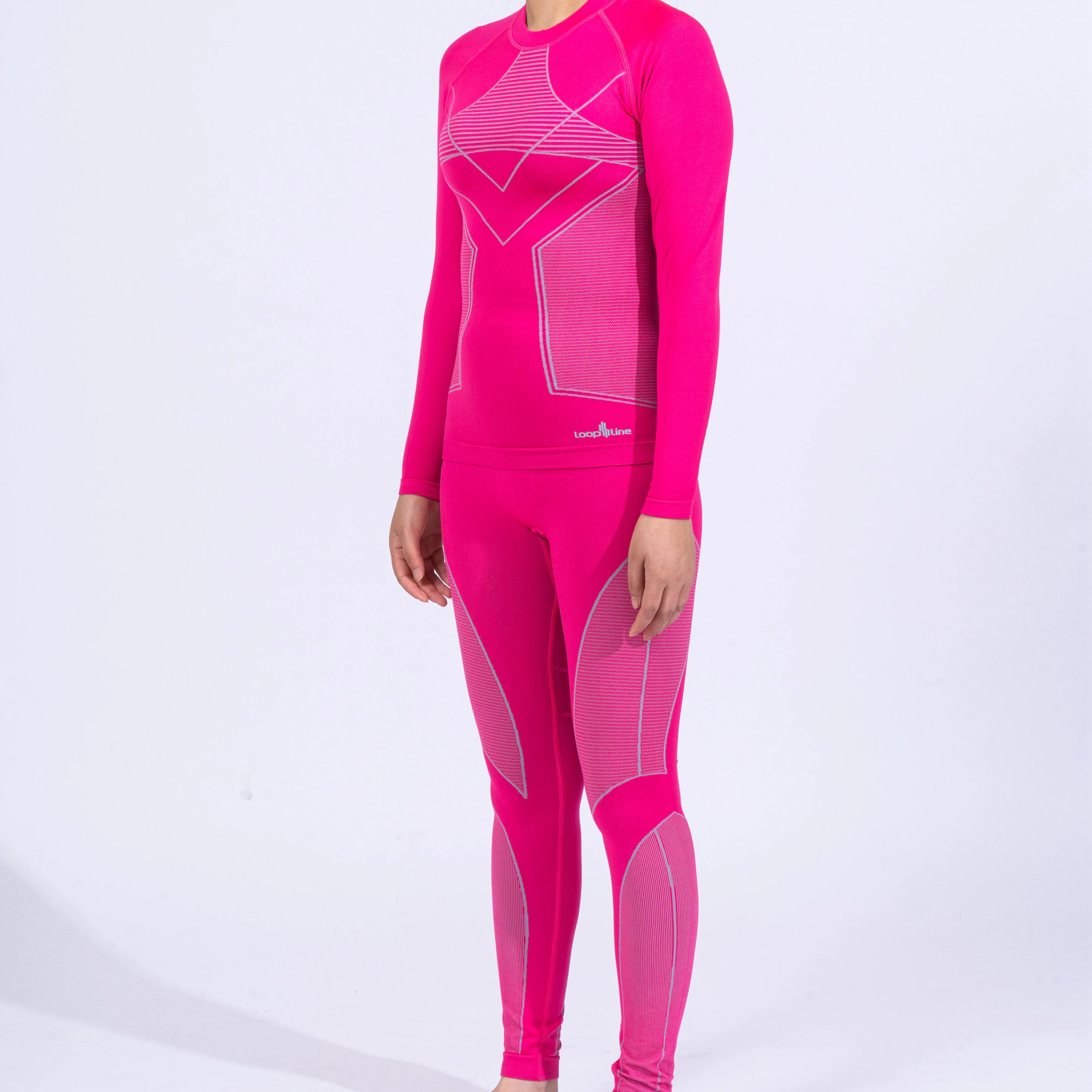 Лыжные бесшовные базовые слои Функциональные быстросохнущие зимние сохраняют тепло