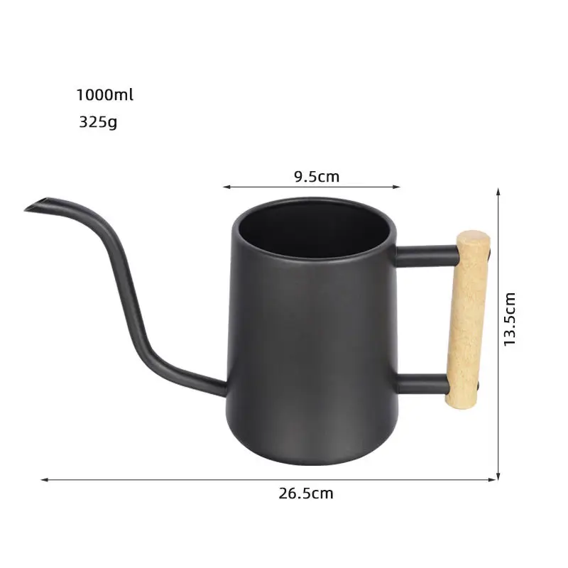 Low Price High Range Metal Galvanized Water Can With Black Painted Finishing Watering for Outdoor Green Plants Usage