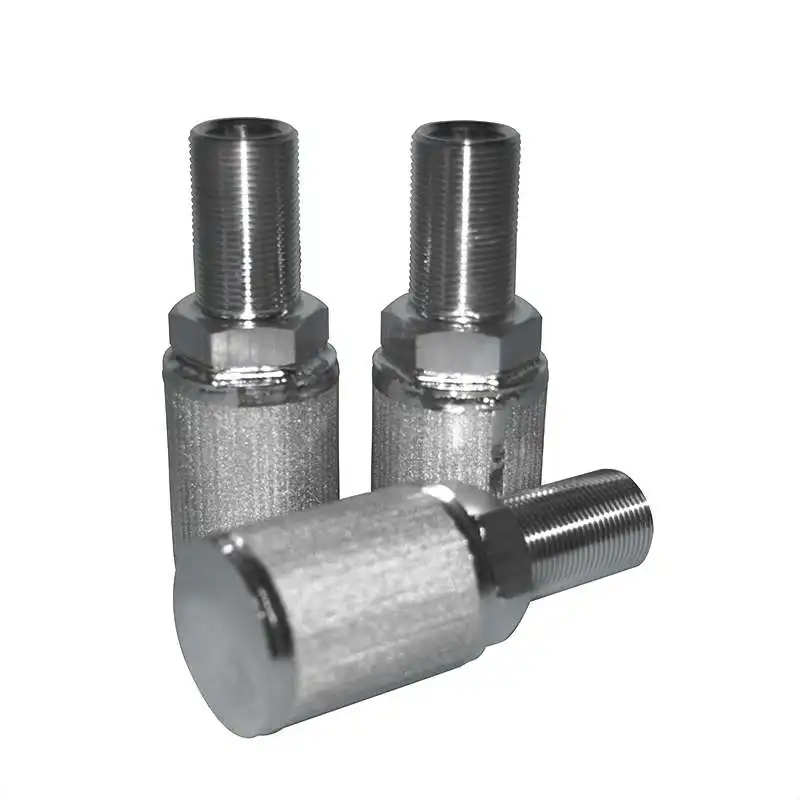 stainless steel 304 316L sintered powder porous metal filter tubes in chemical filtering
