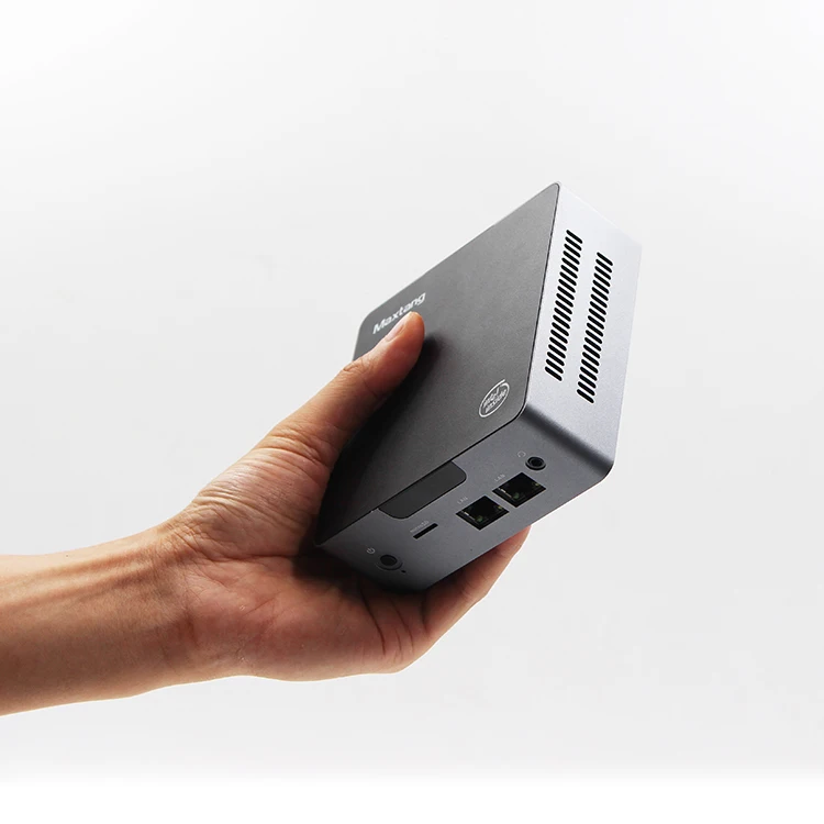 Maxtang OEM ODM ручная пресс-форма для Nuc ПК MTN-GL50 Intel J4125 DDR4 RAM 8G M.2 2xhdmi 5xUSB3.0 Dual Lan Малый Compter игровой Micro компьютер мини