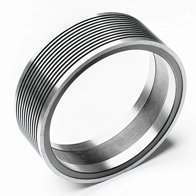 High speed steel cutter ring for post machining of paper machine tissue machine blade