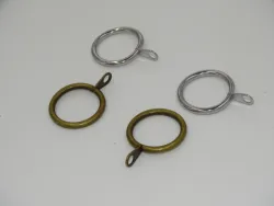 Wholesale Factory Eyelet Curtain Hooks Rings Metal Ring Curtain