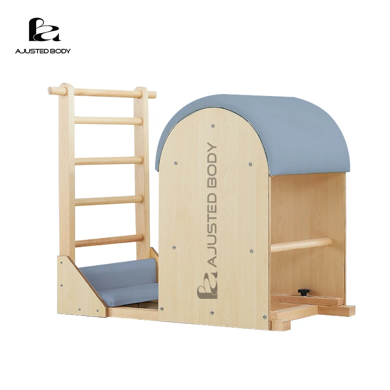 Pilates Exercise Equipment Fitness  Machine Maple Barrel Wooden Pilates Reformer Ladder Barrels