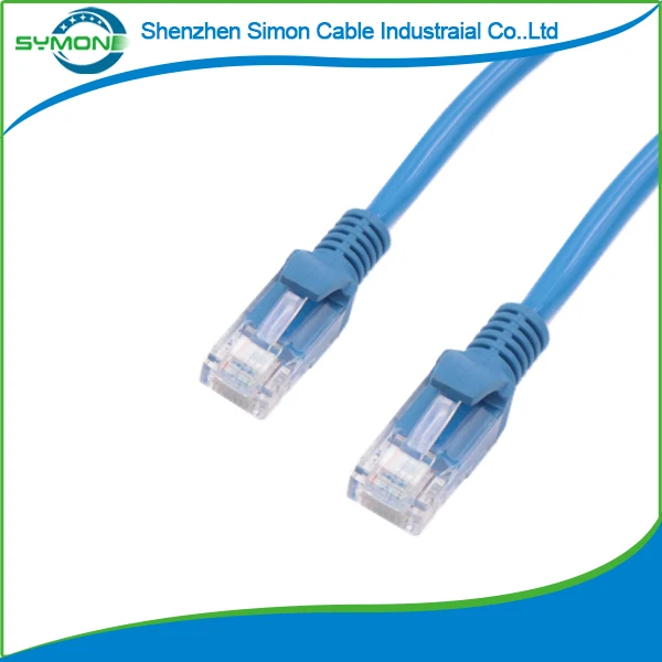 
factory price blue Utp cat5 Patch Cord Lan Cable UTP/FTP/STP/SFTP Cat5 Cat5e Cat6 cable 