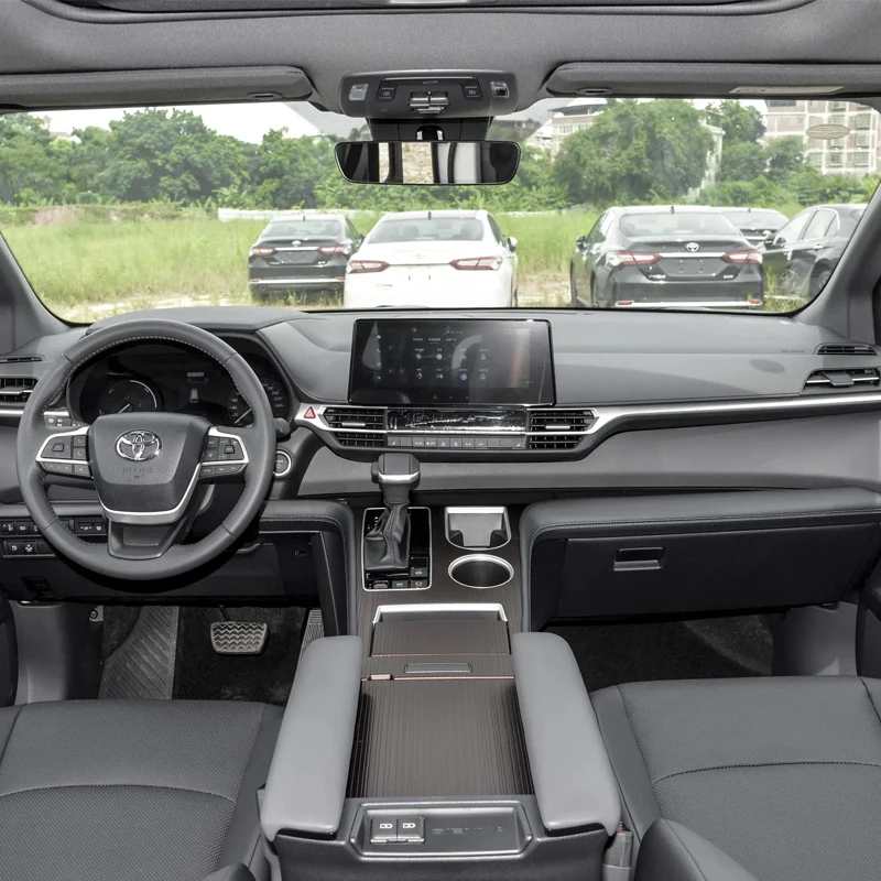 2024 Toyota Senna Гибридный 2.5L Deluxe Edition автоматические кожаные сиденья MPV R18 шины с панорамным Люком на крыше ACC круиз контроль FWD