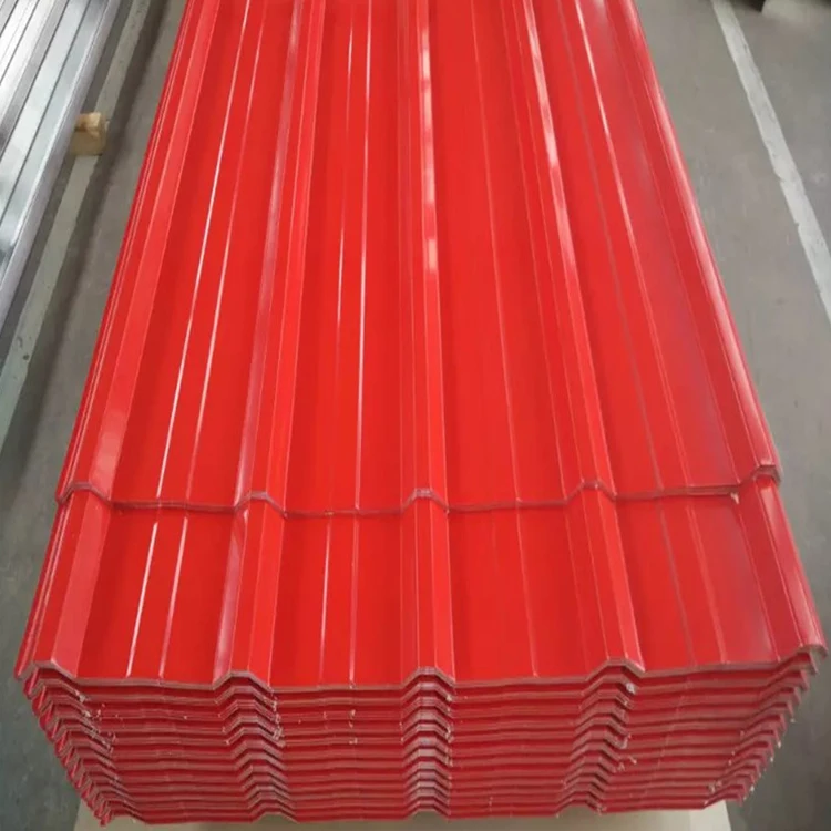 Building & Construction Roofing Sheet Factory direct sale ASTM A793 G500 Az120 Ral Color Coated Galvanized Corrugated Steel