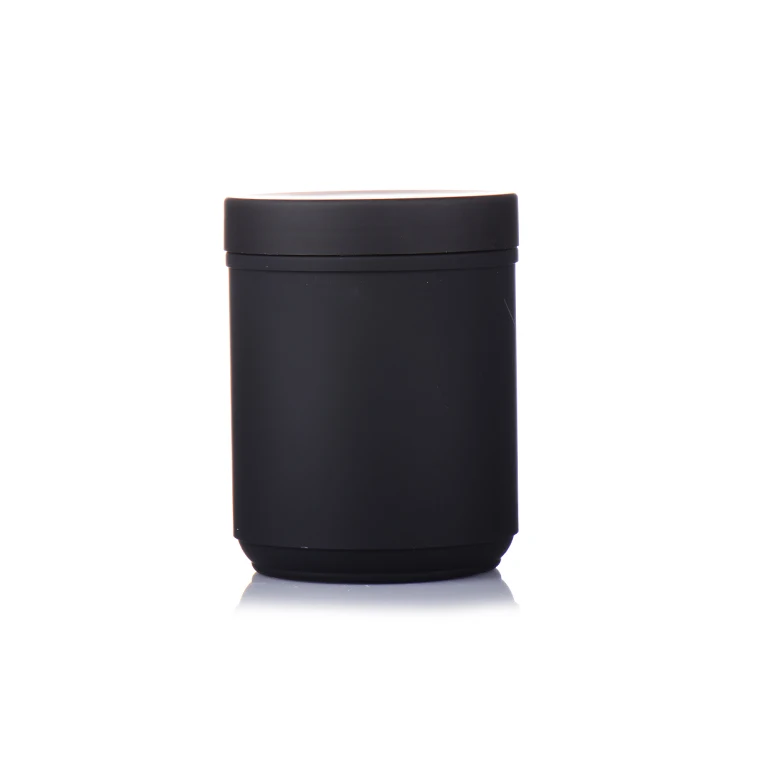 Chinese Factory Price Logo Customized Gensyu Good Quality Empty HDPE Capsule Canister Screw Cap Plastic Capsule Bottle