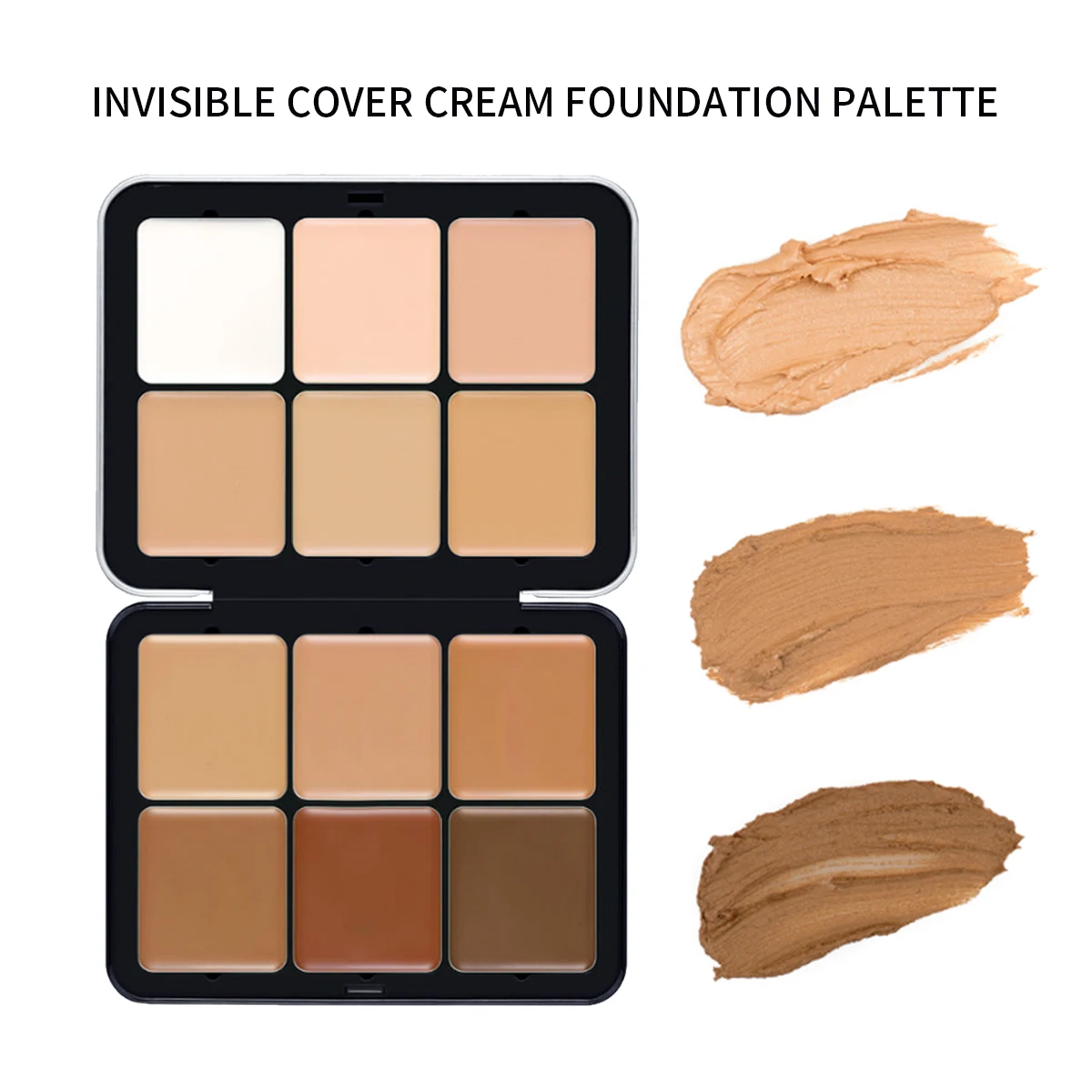 Vegan Waterproof  Concealer Wholesale Bulk Private Label Concealer Palette Highlighting Cream Concealer