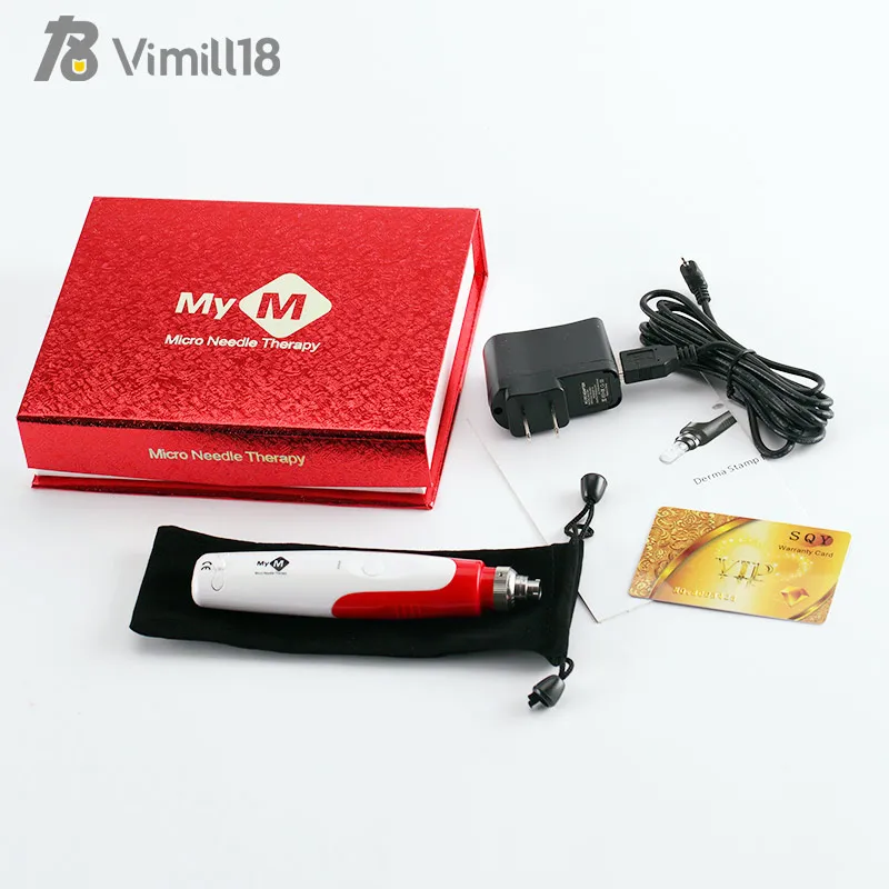 Высококачественная Автоматическая электрическая Дерма-ручка, электрическая игла для удаления микроиголков, Дерма-ручка, автоматическая дермапен
