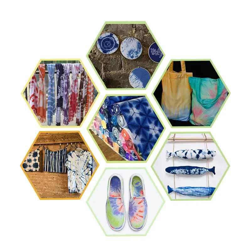 20 colors DIY Paint Tie Dyeing Tie-Dye Bandhnu Plangi Powder in bulk