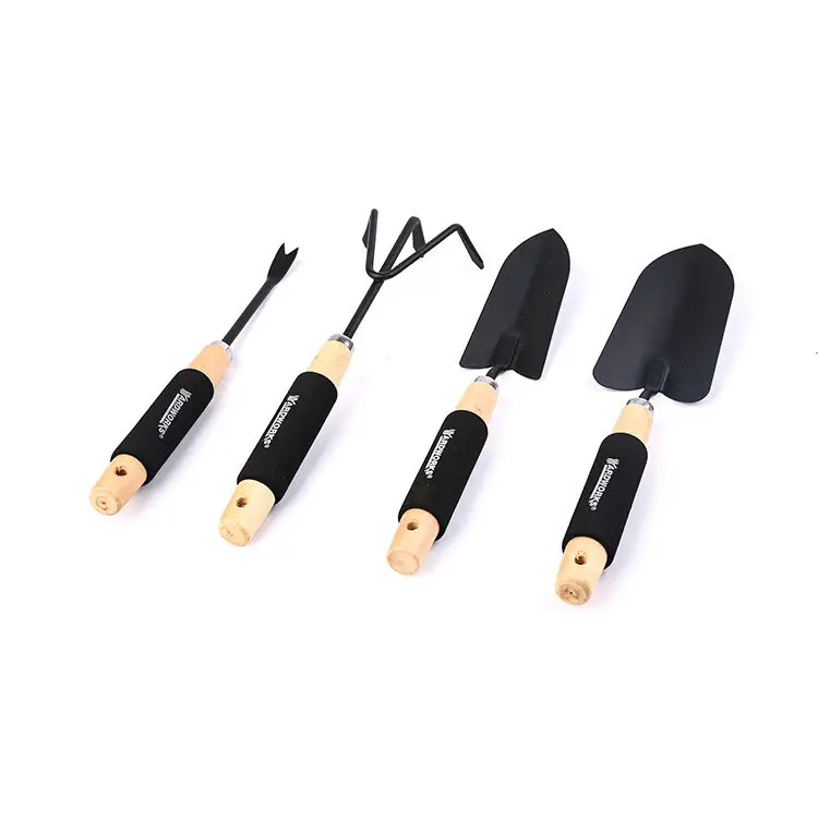 Wholesale Multi-Functional Stainless Steel Garden Hand Tools Women Kids Mini Garden Tool Set With Bag