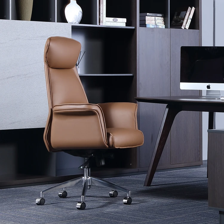 Fashion Design Computer Leather Swivel Up down Adjustable Meeting Home Office Chair