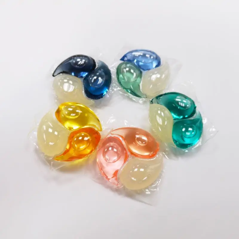 3 in 1 Laundry Capsules Bio Universal Concentrate Laundry Pacs Laundry Pods Washing Liquid Pod Washing Capsules