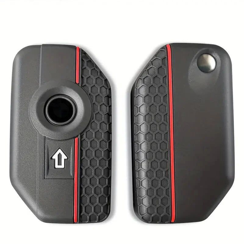 Keyless Entry Remote Key Fob Cover Skin Case Protective Silicone Rubber key Jacket Protector Holder for BMW