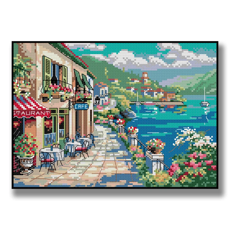NKF Cross Stitch Kits for Adults Crochet Diy Printed Cross Stitch Kits