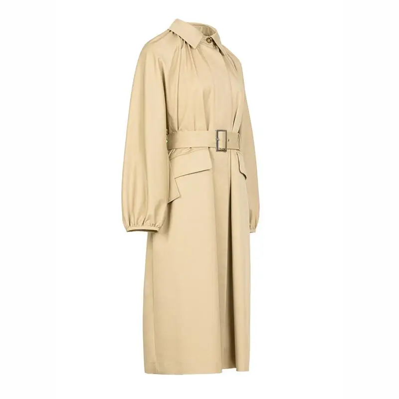 Женская ветровка, куртка, тренчкот с длинным рукавом, Женский тренчкот