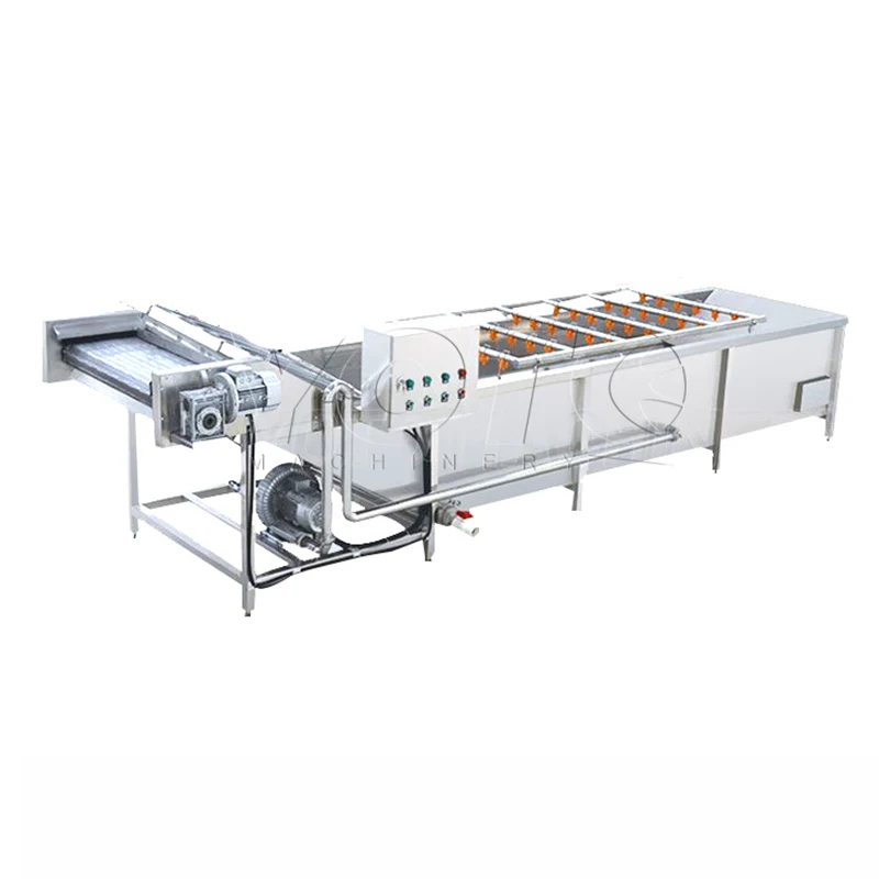 Potato Washing And Peeling Machine bubble washing machine