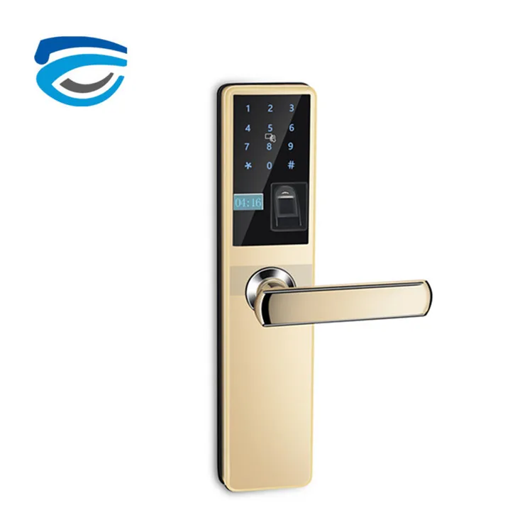 Electronic smart digital card door lock without key