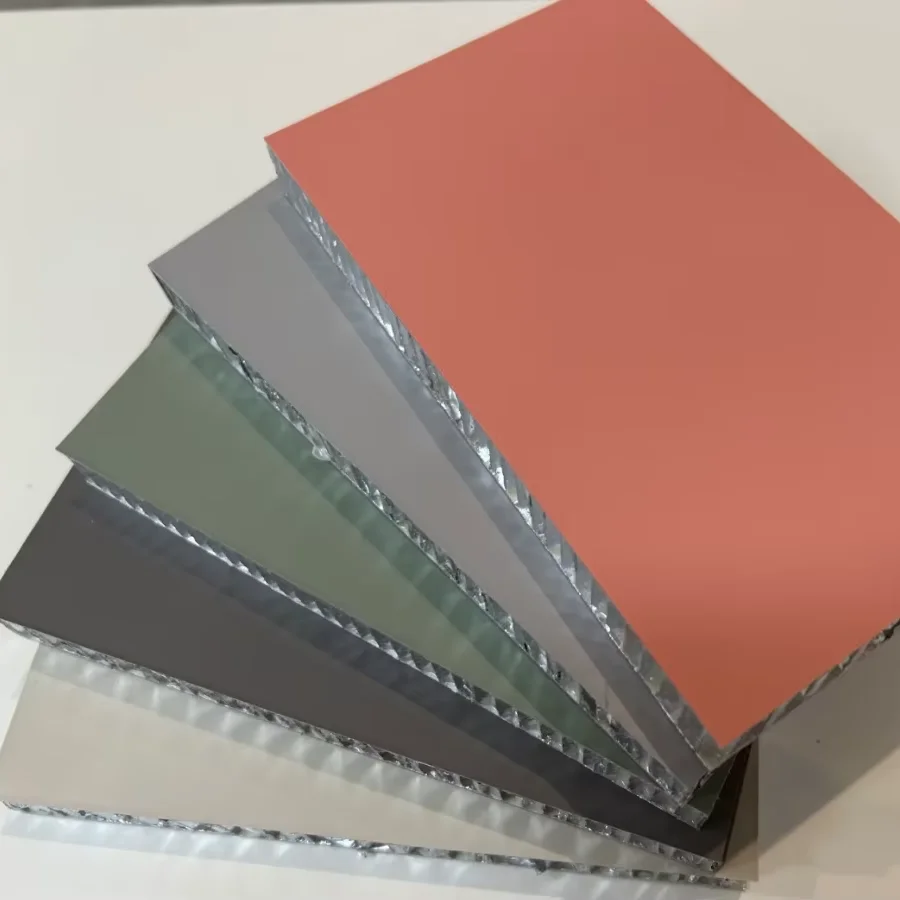 Best 6mm 10mm 18mm 20mm 25mm Shanghai Aludream Aluminum Honeycomb Panel Sheet For Sale SPC/HPL Coated
