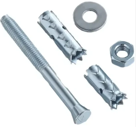 cheap custom blue white high quality zinc plated Galvanize Carbon Steel SS304 Piercing Thorn Fish Scale Sleeve Expansion Anchor
