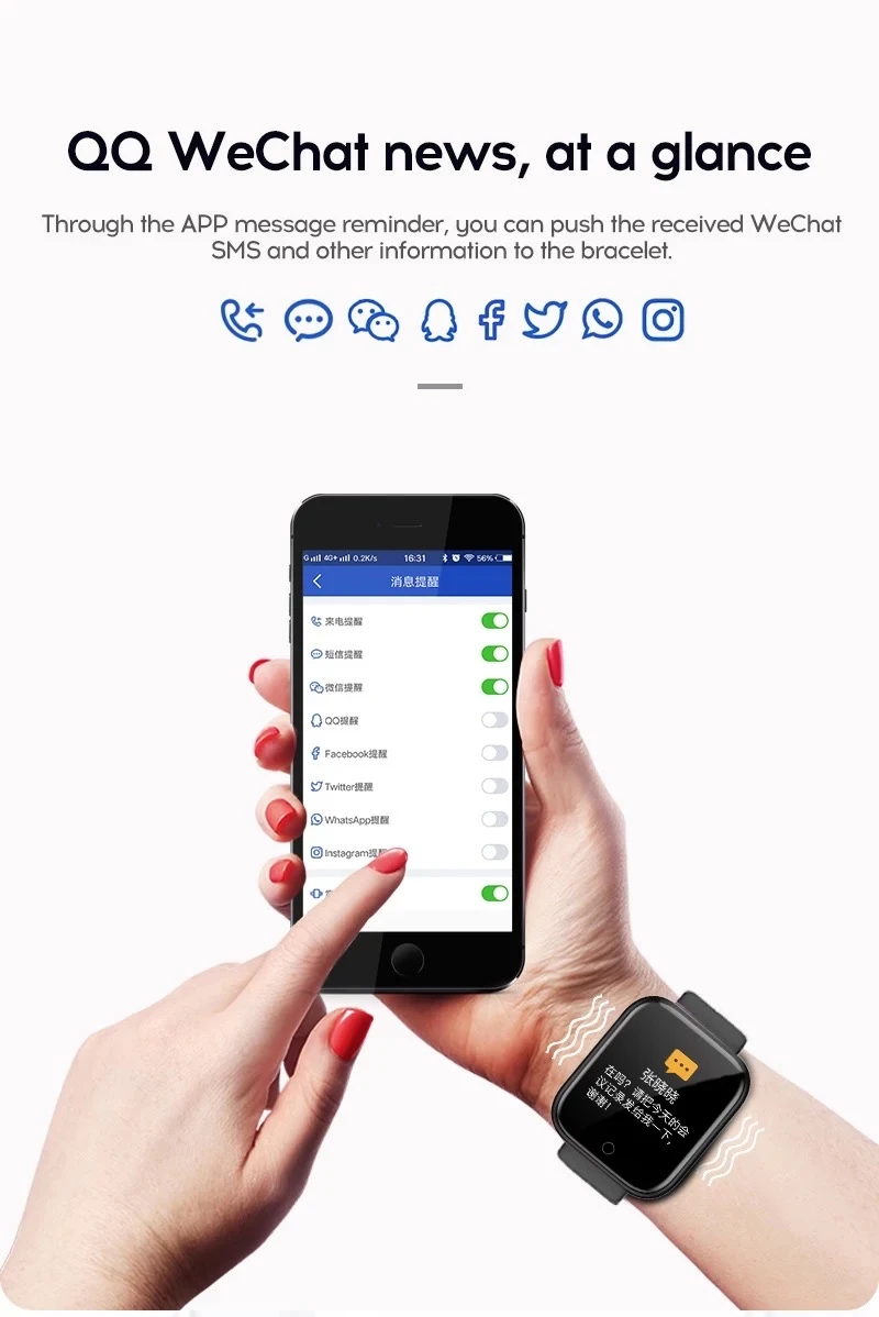 Y68 Smart Watch Series 6 1 54 дюймов Full HD сенсорный экран Смарт-устройство для отслеживания сердцебиения во время сна монитор наручные