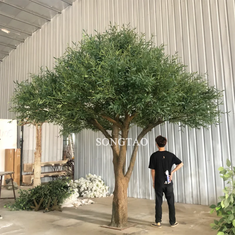 New design from songtao company artificial dining room tree decoration