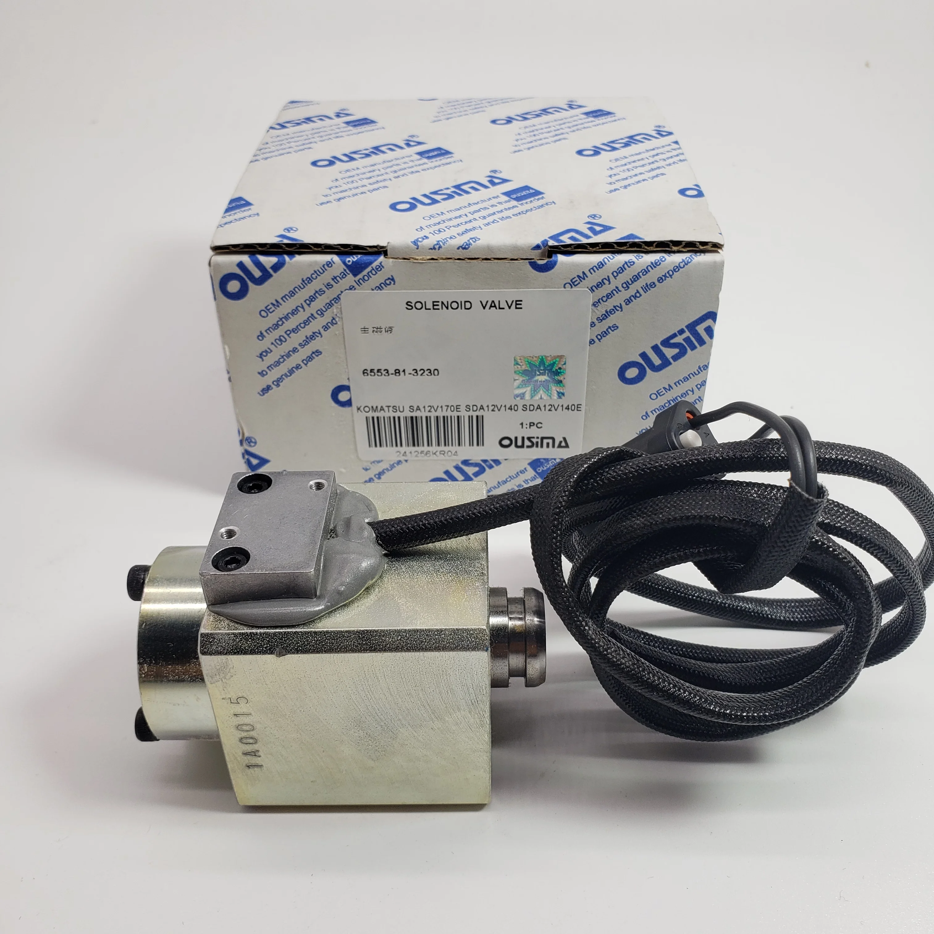 Часть двигателя SA12V170E SDA12V140 SDA12V140E электромагнитный клапан 6553-81-3230 6553813230