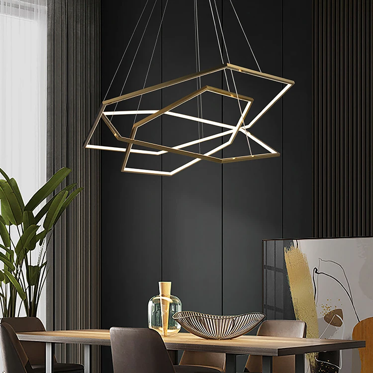 New Design Contemporary Style Interior Chandelier For Home Dining Room Living Indoor Modern Decorative Led Pendant Light