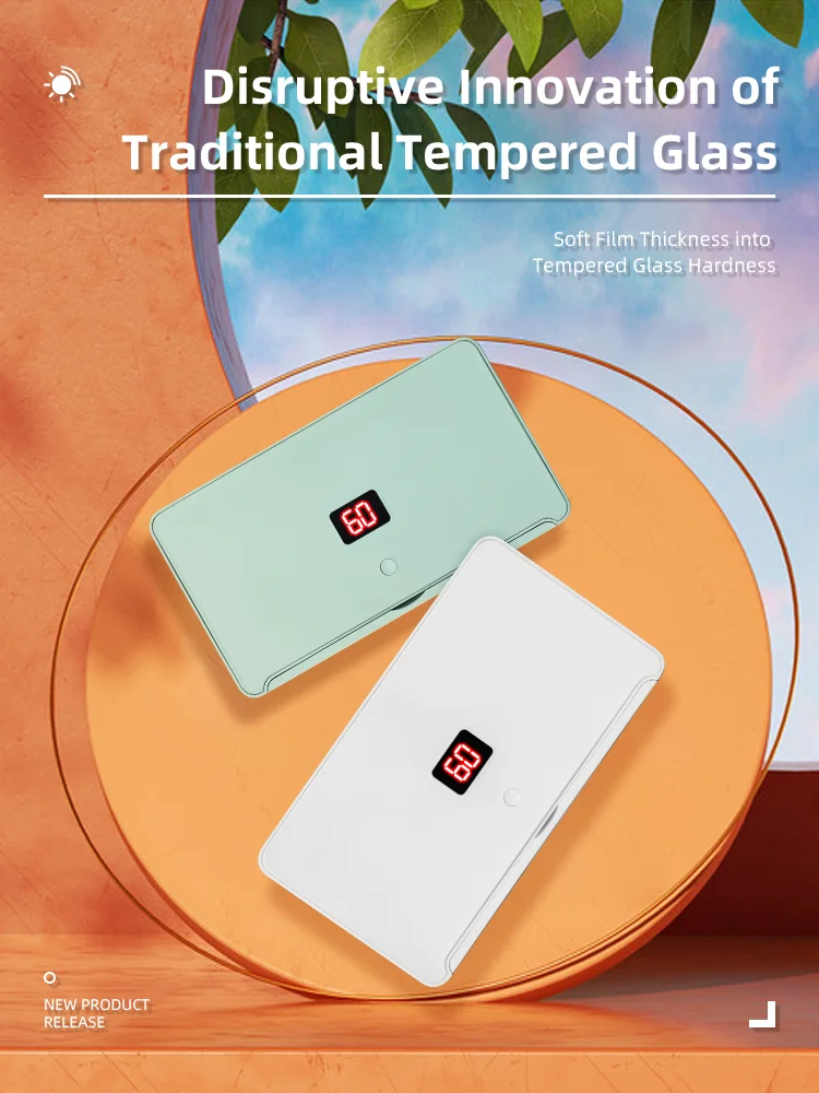 Newest trends Mobile Phone Pet Clear Transparent Glass Screen Protector Protective Film Uv Curing Screen Protector